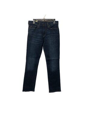 Hollister Mens Jeans Size 30x32 Slim Straight Authentic Denim Dark Wash